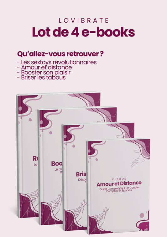 Lot Exclusif de 4 e-book